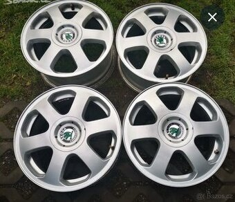 ALU disky originál Škoda 5x100 R15