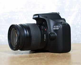 Nová digitální zrcadlovka Canon EOS 4000 D.