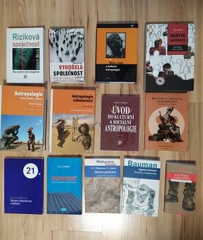 Predám knihy - spoločnosť, antropológia