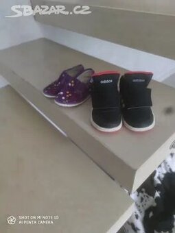 Tenisky Adidas vel.22 1+1 zdarma