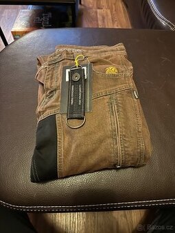 Kevlarové džíny na motorku Trilobite Parado rusty brown