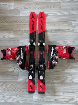 Dětské lyže Atomic Redster 90 cm +lyžáky  32-33