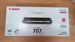 Toner Canon 707 Magenta, cartrige ORIGINÁL NOVÝ