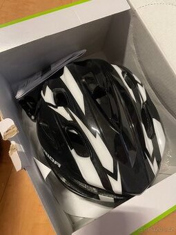 Dětská černobílá přilba