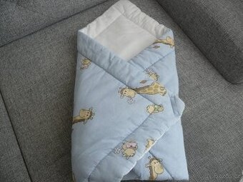 Dětská zavinovačka světle modrá