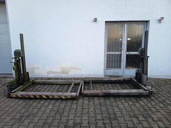 1,5t mobilní nůžkový hydraulický zvedák DDR, 2 roky záruka