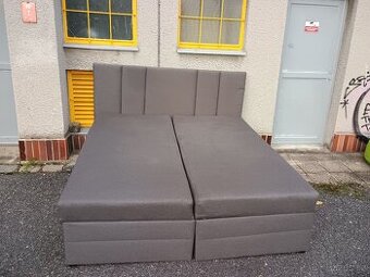 Manželská postel 200x180 s úložným prostorem