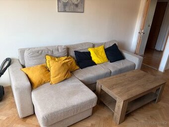 Rozkládací rohový gauč