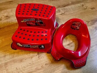 Schůdky a záchodové prkýnko pro děti