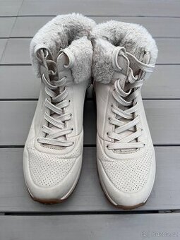 Dámská zimní obuv SKECHERS Uno Rugged Fall Air Natural