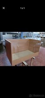 Box dřevěný s plexisklem - nový