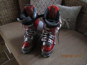 lyžáky,lyže,vázání