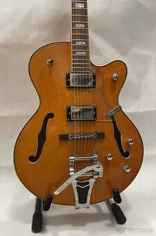 Harley Benton BigTone Vintage Orange – elektrická hollowbod