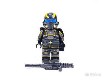 Custom LEGO Helldivers minifigurka B-01 Tactical - 1