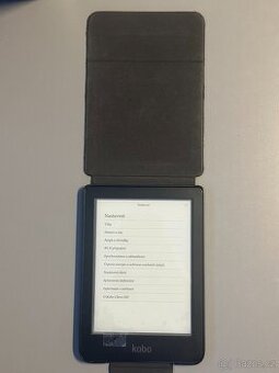 Čtečka knih KOBO CLARA HD 8GB N249 + obal