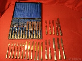 Stříbrné příbory - cena za komplet