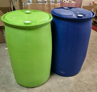 Plastové sudy 200L a IBC 1000L na dešťovou vodu
