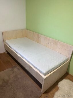 Postel masiv Novatop 90x200