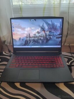 Herní notebook msi i5 11400h rtx 3060