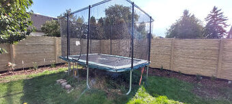 Trampolína Decathlon Rectangular 520 + bohaté příslušenství
