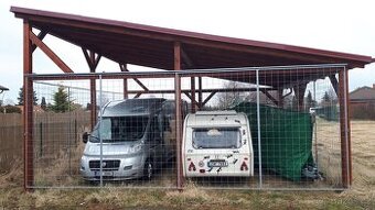 Prodám garážové stání 8x8 m