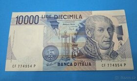 Bankovka ITÁLIE - 10.000 Lire 1984