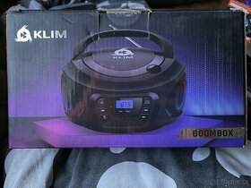 Přenosné rádio s CD a USB Klim Boombox - 1