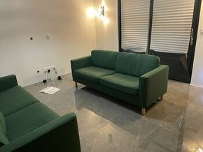2x 3 místná pohovka/gauč PARUP + 2 potahy