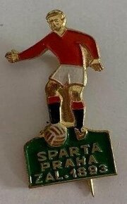 sportovní odznak - kopaná, fotbalista Sparta Praha