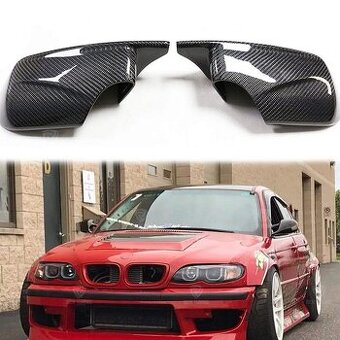 Mkové kryty zrcátek na BMW E39 E46 ALPINE B10 D10