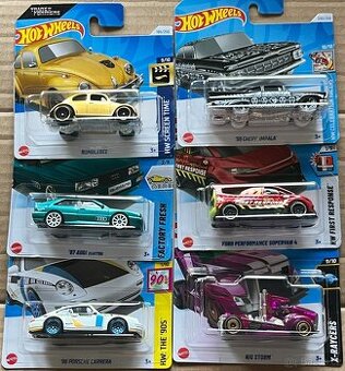 "angličáky" Hot Wheels - sbírkové kousky