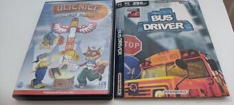 PC HRA Uličníci Indiánský poklad a BUS DRIVER