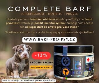 Probiotika a doplňky pro psy