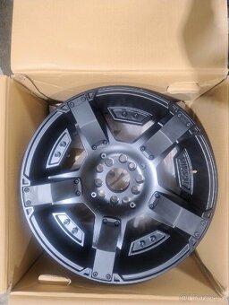 20x9 ALU disk KMC Rockstar 5x127 / 139.7, ET 0