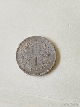 Mince 1 koruna 1915