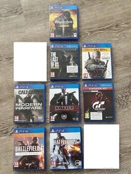 PS4 a PS5 hry všeho druhu