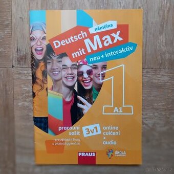 Deutsch mit Max neu + interaktiv 1 - barevný pracovní sešit
