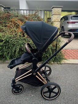 Kočárek CYBEX Priam ROSEGOLD + korba