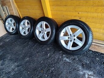 4 kusy zimních kol 5x112 r16 s pneu 225/55 r16