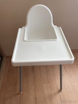 Jídelní židlička pro děti IKEA s polštářkem