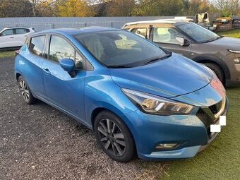 Nissan Micra 900i 66kw, r.11/2017, klima, 1. majitel
