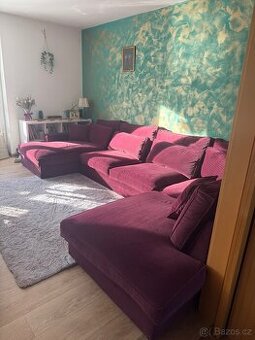 velká sedací souprava U Cleo 2 roky stará