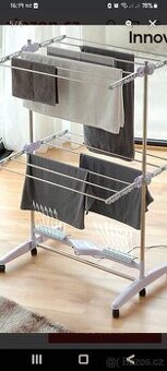 Věžový sušák na prádlo elektrický