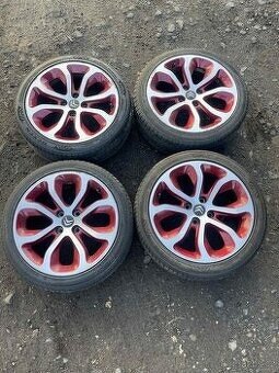 4x108 17 ET26 7J Letní pneu 205 45 17 2022 také pošlu.....