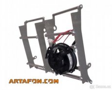 Beta kryty, výztuhy chladiče s ventilátorem