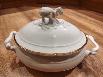 NEPOUŽiTÁ polévková mísa Thun Menuet 1. republika