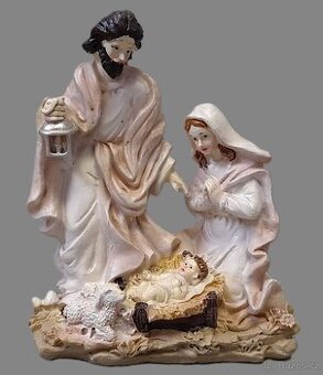 Dekorácia Betlehem - Narodenie Ježiša, 15x7x18 cm