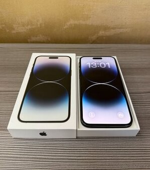 Apple iPhone 14 Pro Max 256GB černý, komplet, baterie 100%