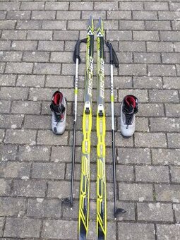 Běžky Fischer 150 cm + boty vel. 37