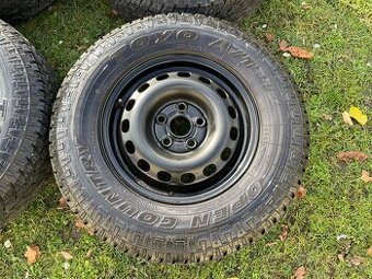 VW T4 syncro orig. plechy 215/75/15 offroad pneu